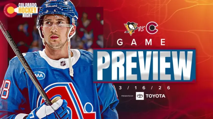 Penguins – Avalanche In Denver Triggers Homestand Rebound
