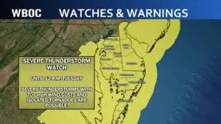 Report Power Outage: Delmarva Utilities Prepare as Severe Storm Threat Shifts to Lingering Wind Advisories