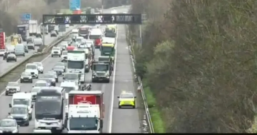 M5 Near Bristol Sparks Major Delays After Police Stop And Closure