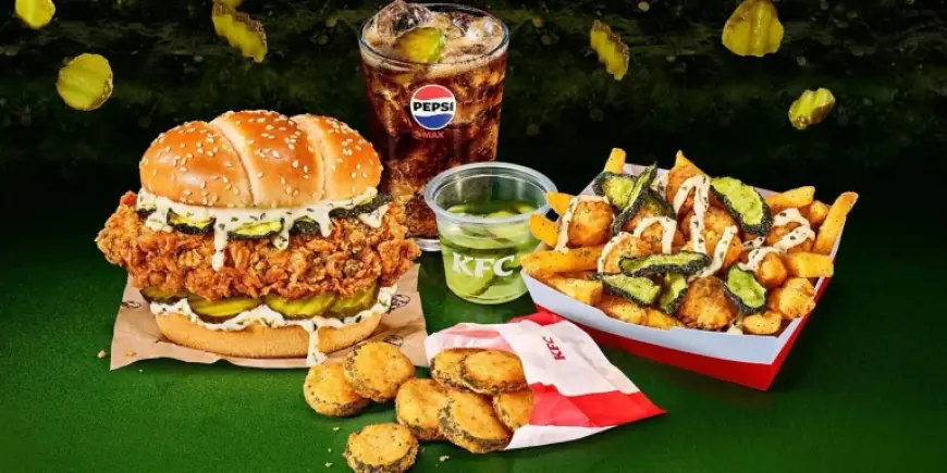 Kfc Pickle Menu: KFC Launches Pickle Mania Range With Pickle Pepsi Max