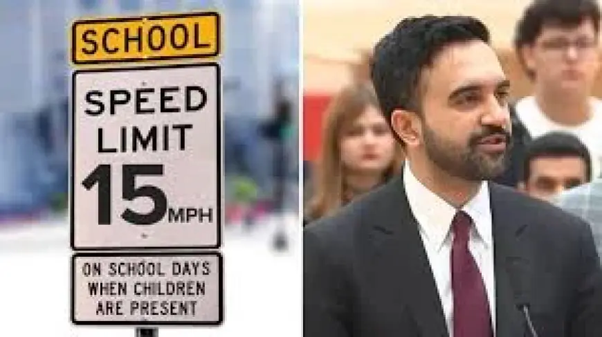 Nyc: New York City Moves to Set 15 mph Speed Limits in School Zones