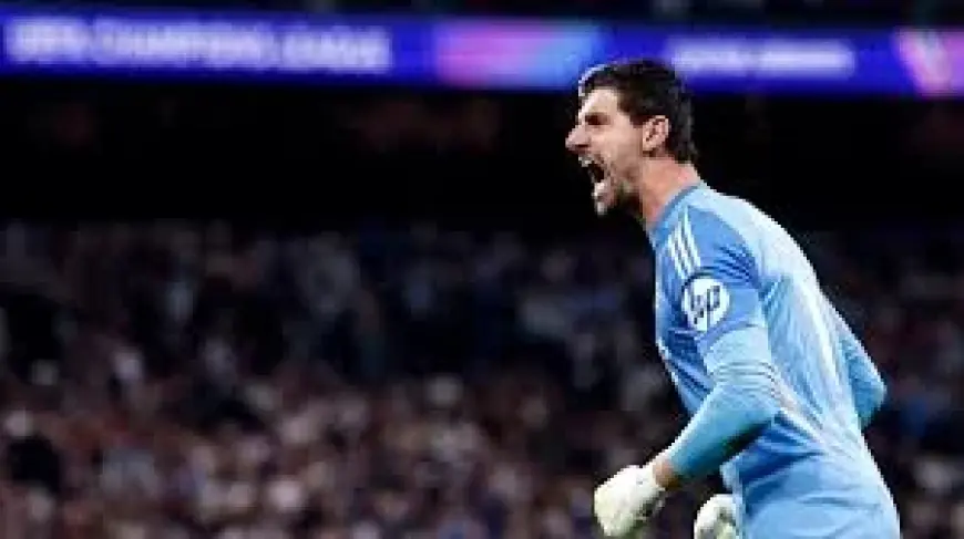 Real Madrid’s Thibaut Courtois Nails Mind-Blowing Pingpong Ball Machine Drill