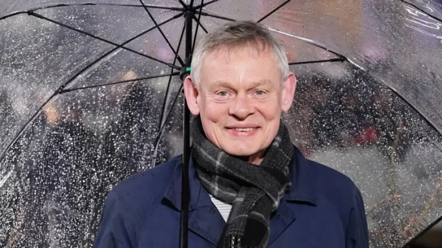 Playing Huw Edwards A Challenge On A Number Of Levels, Martin Clunes Says