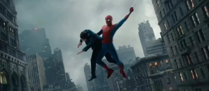 Spiderman Brand New Day First Look Shows Tom Holland Saving a Life, Trailer Date Set