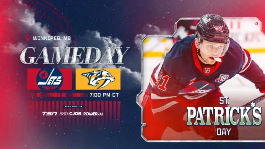 GAMEDAY: Predators Vs Jets — Jets Hoping To Finish Homestand Strong
