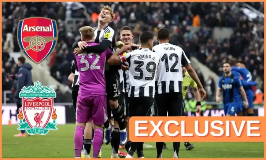 Arsenal, Liverpool Monitor £70m-Rated Newcastle Star Closely