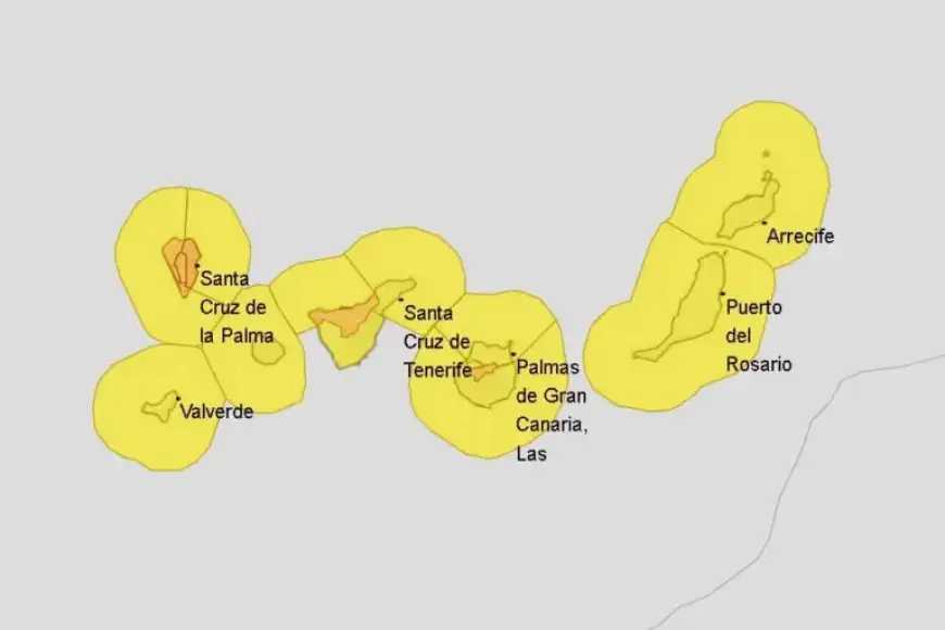 AEMET Elevates Tenerife Weather Alert to Orange with 100 km/h Winds