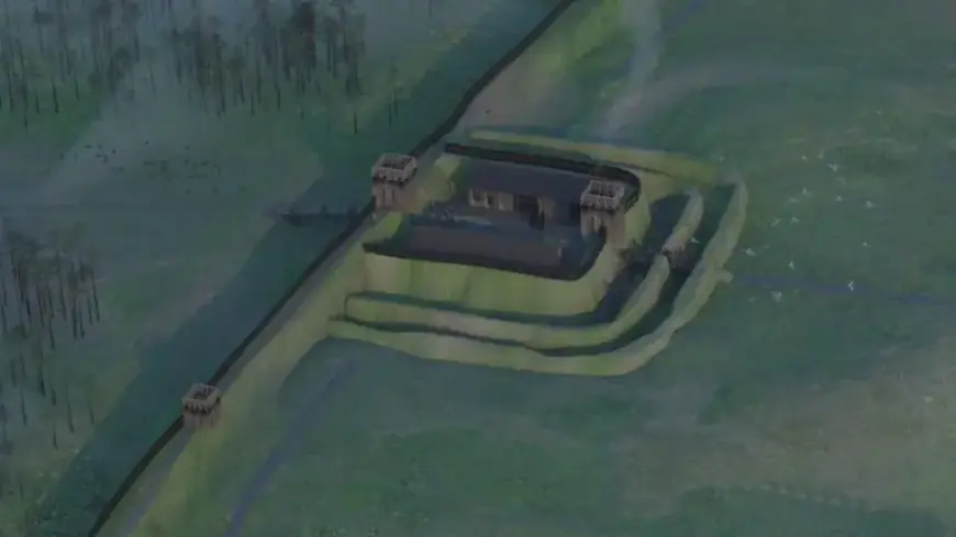 Roman Fort Unearthed in Scotland, Beyond Hadrian’s Wall