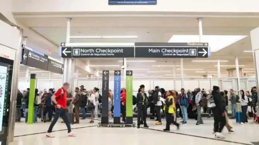 TSA Staff Work Unpaid as Passengers Endure Shutdown-Induced Delays