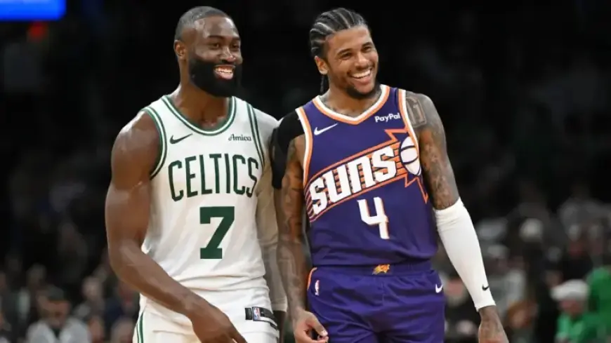 Suns Fume as Jaylen Brown Shines in Celtics Career Night