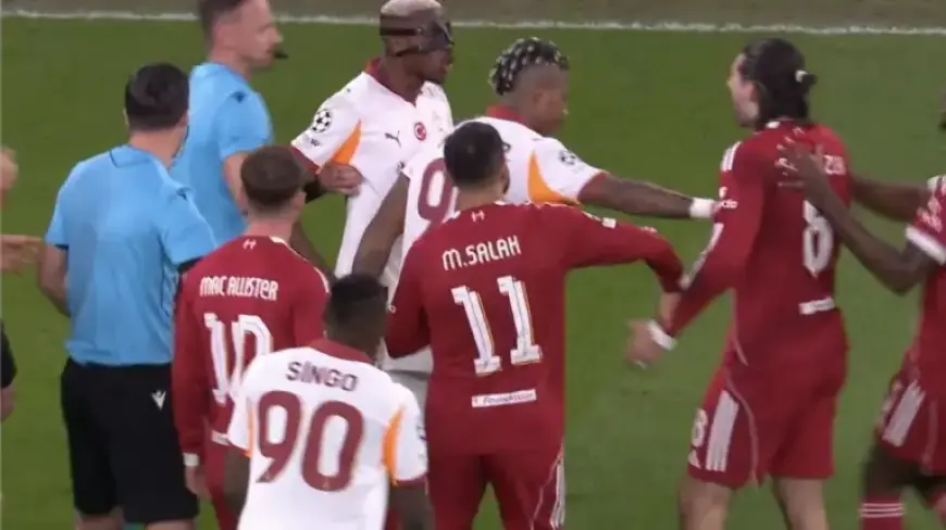 Victor Osimhen Confronts Liverpool Star Over On-Field Incident During Injury