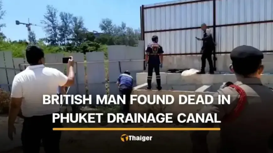 British Man Discovered Dead in Phuket Beach Drainage Canal