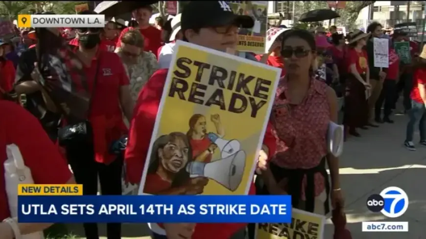 LAUSD Teachers to Strike on April 14 Without New Contract
