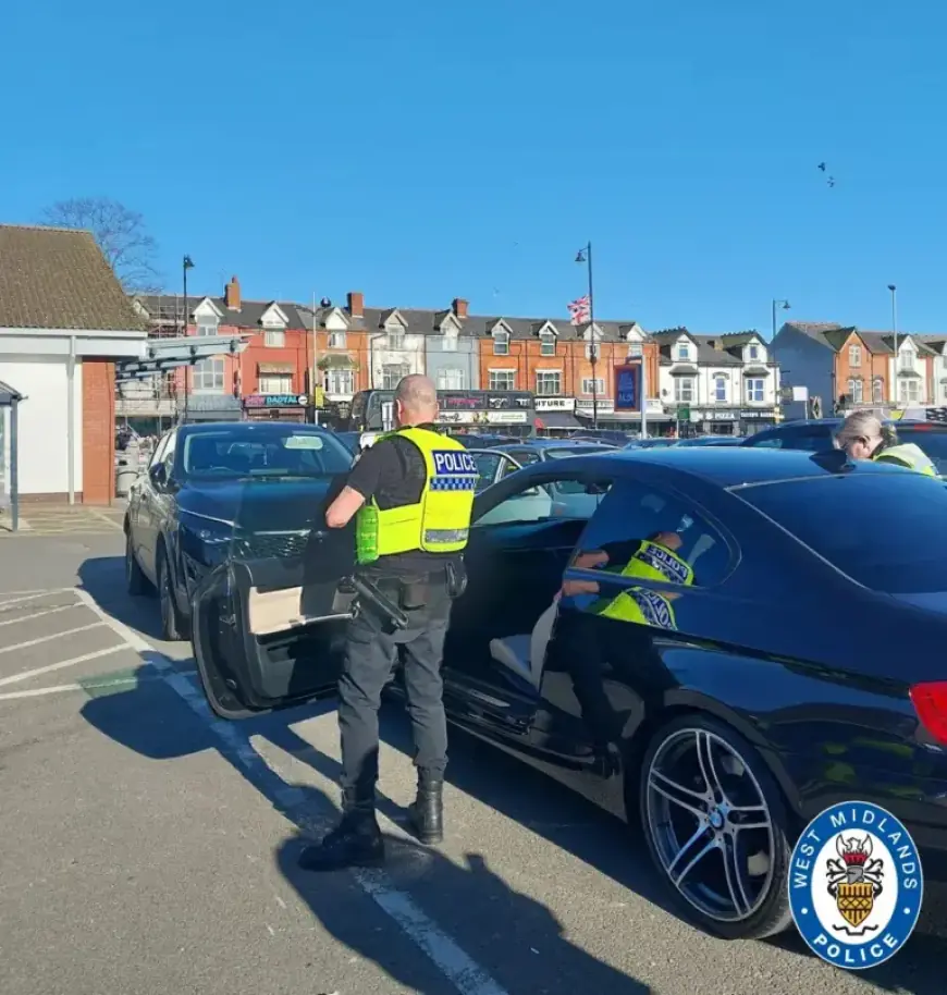 Police Arrest Three, Seize Eight Vehicles in West Midlands City Operation