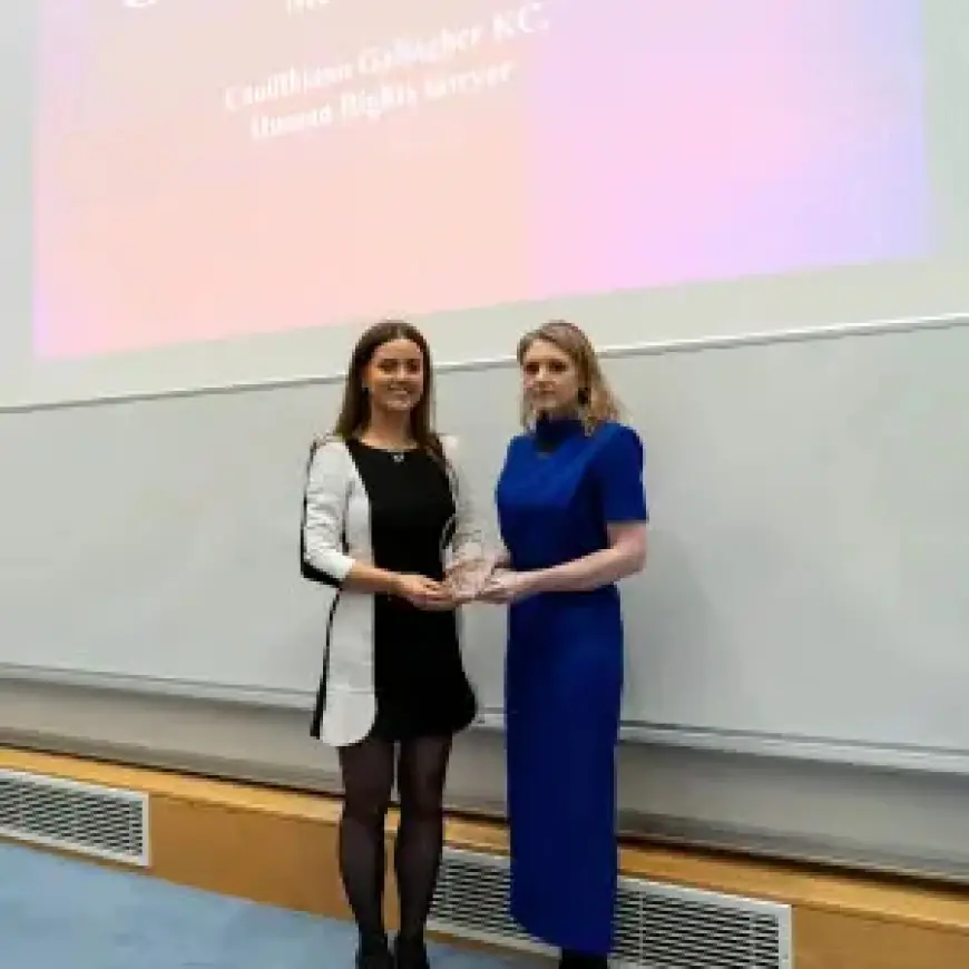 Galway’s Future Women Lawyers Honor Caoilfhionn Gallagher KC