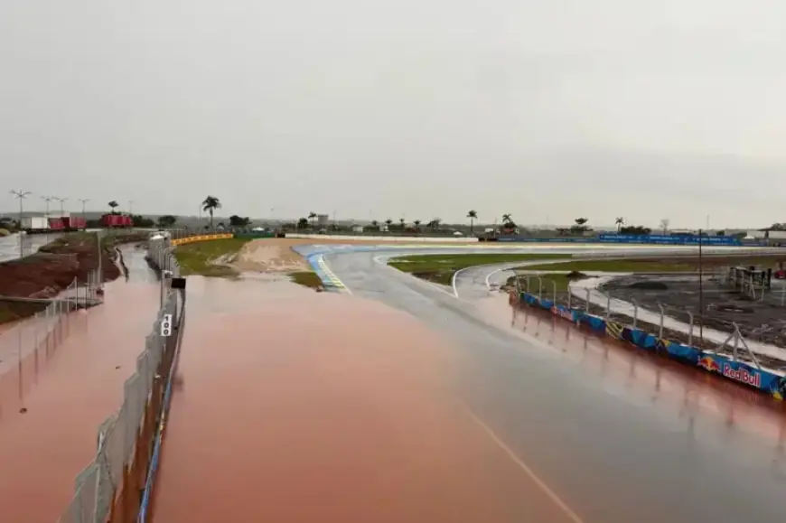 Floods Strike Autodromo Ayrton Senna Ahead of MotoGP Brazil Grand Prix