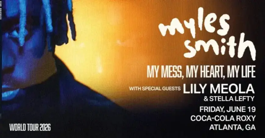 Enter to Win Myles Smith Concert Tickets in Atlanta