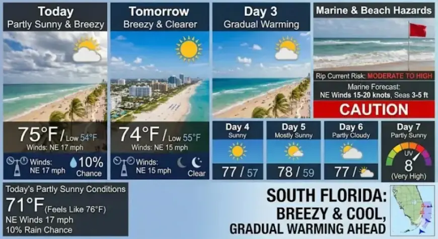 South Florida Forecast: Expect Partly Sunny Skies