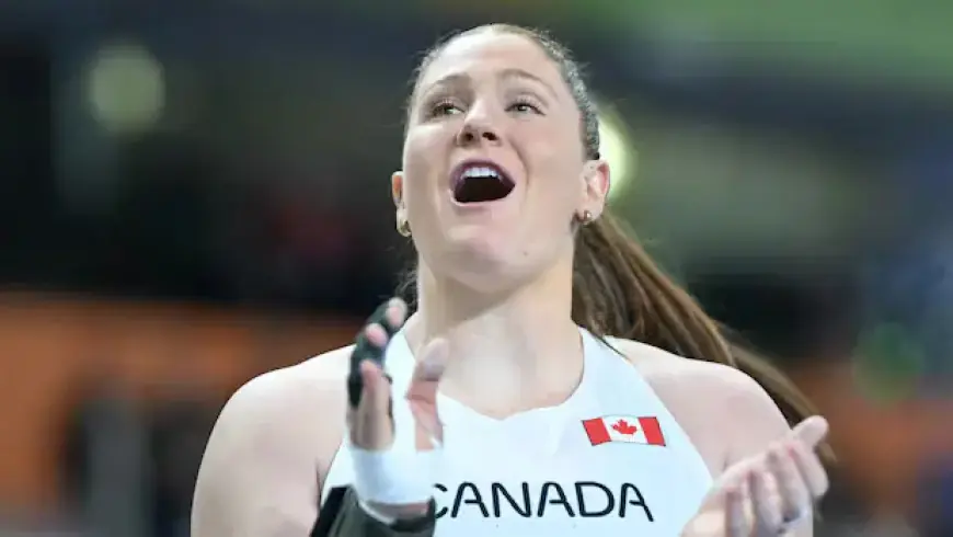 Sarah Mitton Secures Silver in Shot Put at World Indoor Championships