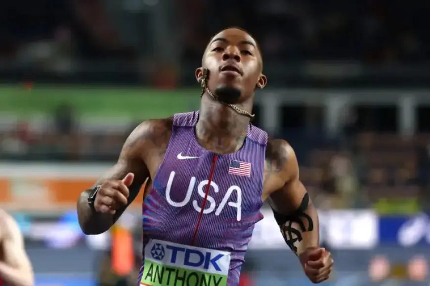 USA Sprint Star Jordan Anthony Injured at World Championships During Drug Test Mishap
