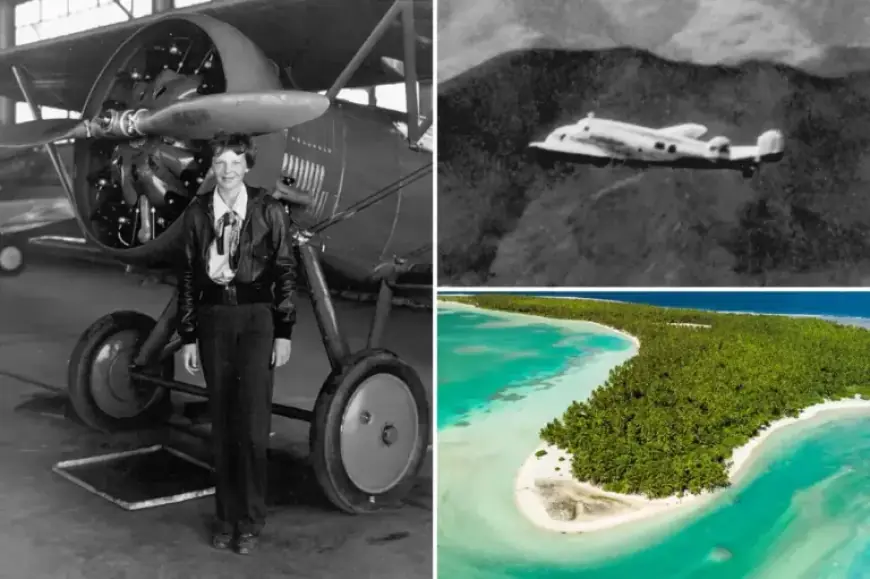 Pilot Discovers Amelia Earhart’s Plane Using Google Earth on Remote Island