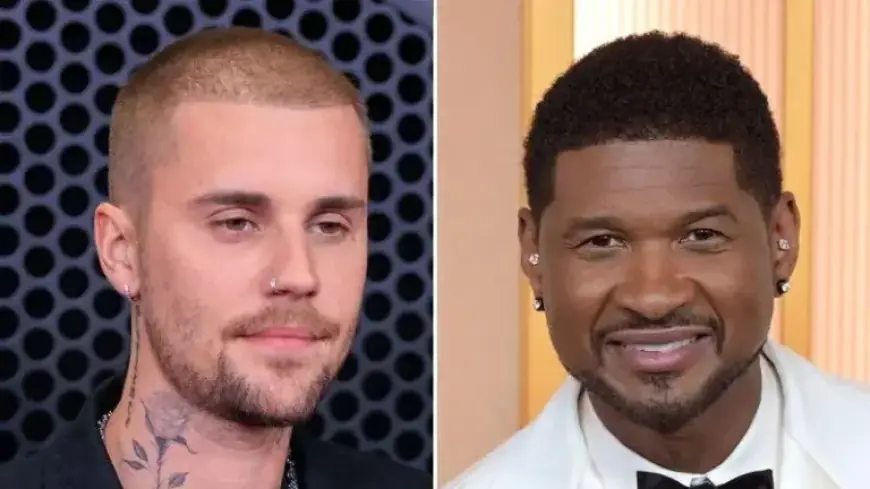 Justin Bieber Clashes with Ex-Mentor Usher at Oscars After-Party