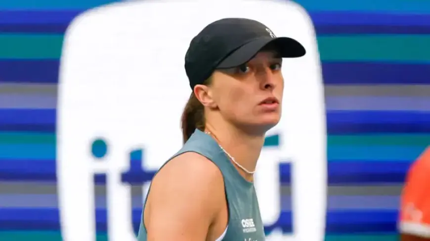 Iga Swiatek stunned in Miami Open opener; João Fonseca to face Carlos Alcaraz