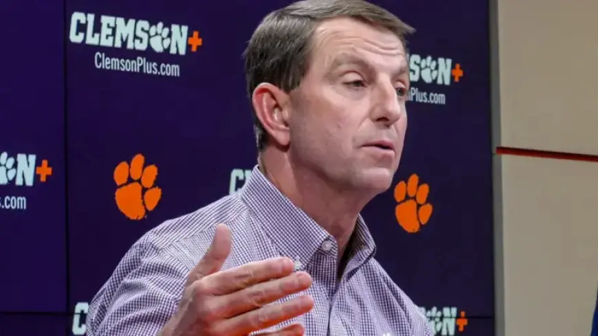 Dabo Swinney Accepts Responsibility for Clemson Football’s Disappointing Season