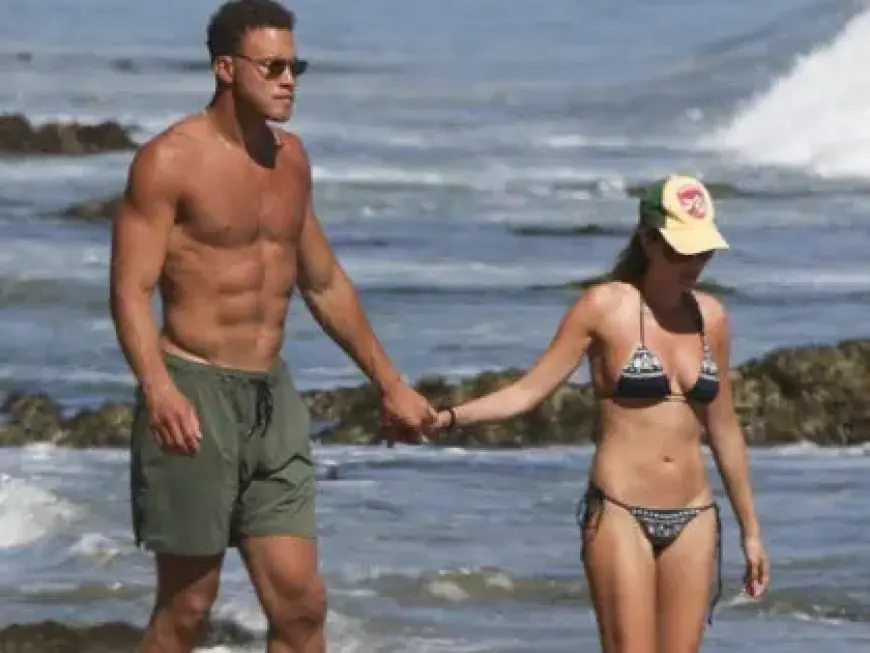 Blake Griffin Flaunts Sculpted Physique on Beach with Fiancée Francesca Aiello