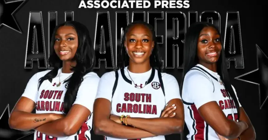 Gamecock Trio Earns Prestigious AP All-America Honors