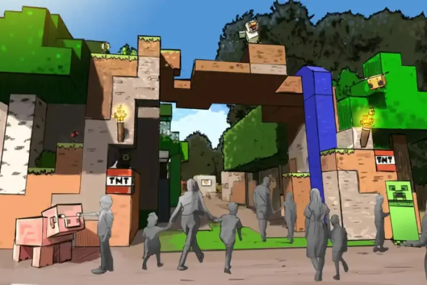 Minecraft-Themed World Debuts at Chessington in 2027: Key Details Uncovered