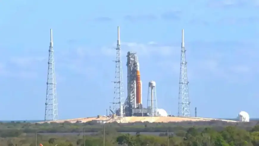 NASA’s Artemis II Moon Rocket Returns to Launch Pad After Wind Delay