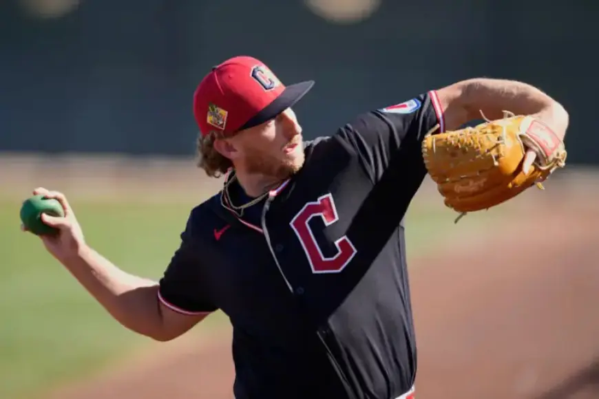 Tanner Bibee Stumbles in 10-7 Spring Finale Loss to Giants