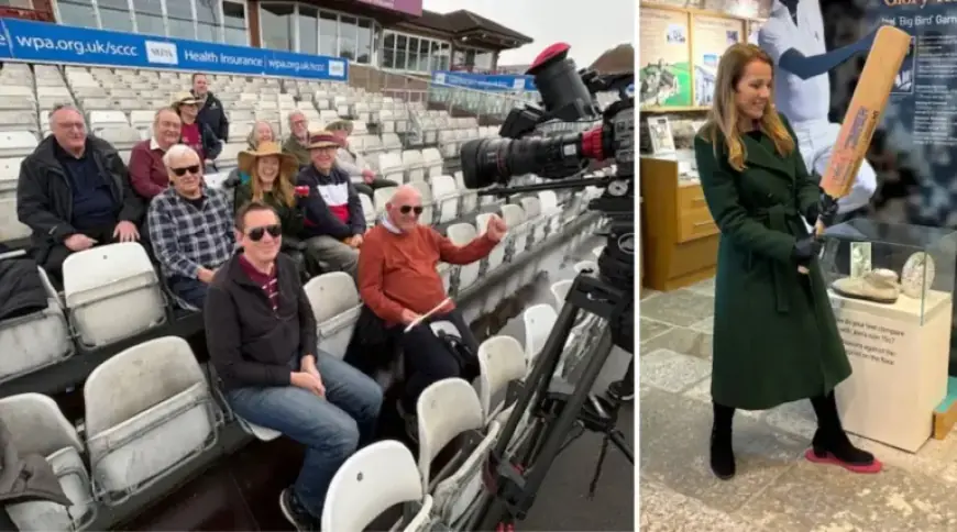 Somerset Cricket Museum Volunteers Shine in Filming of Bargain Hunt!