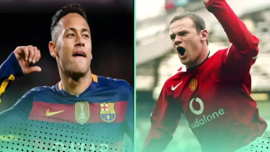 Neymar vs. Wayne Rooney: A Career Stats Comparison