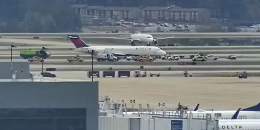 Delta Flight Returns to Atlanta Due to Engine and Tire Issues