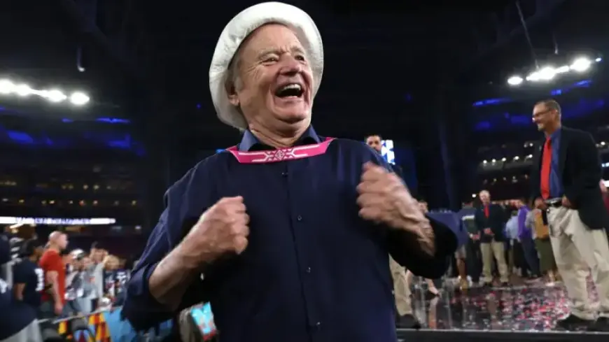 Bill Murray Attends UCLA vs. UConn Game During 2026 March Madness