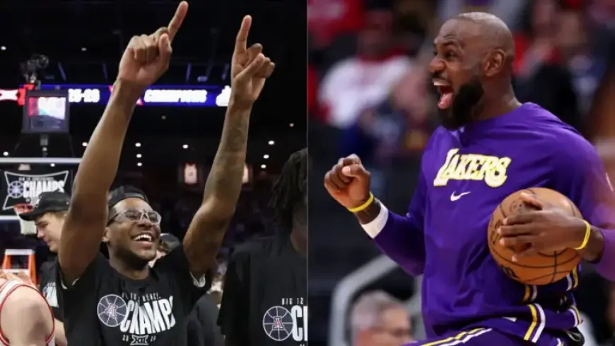 LeBron James Supports Arizona in NCAA Tournament, Praises Son Bryce’s Experience