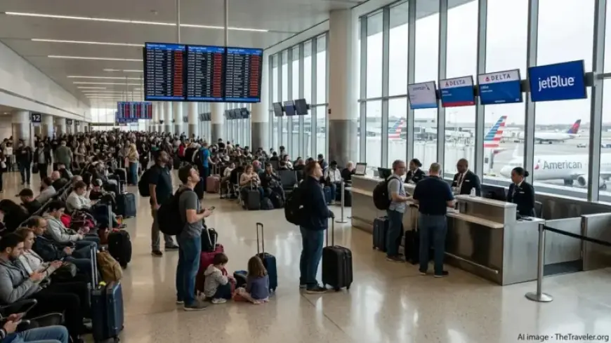 Hundreds of Passengers Stranded Amid LaGuardia Delays