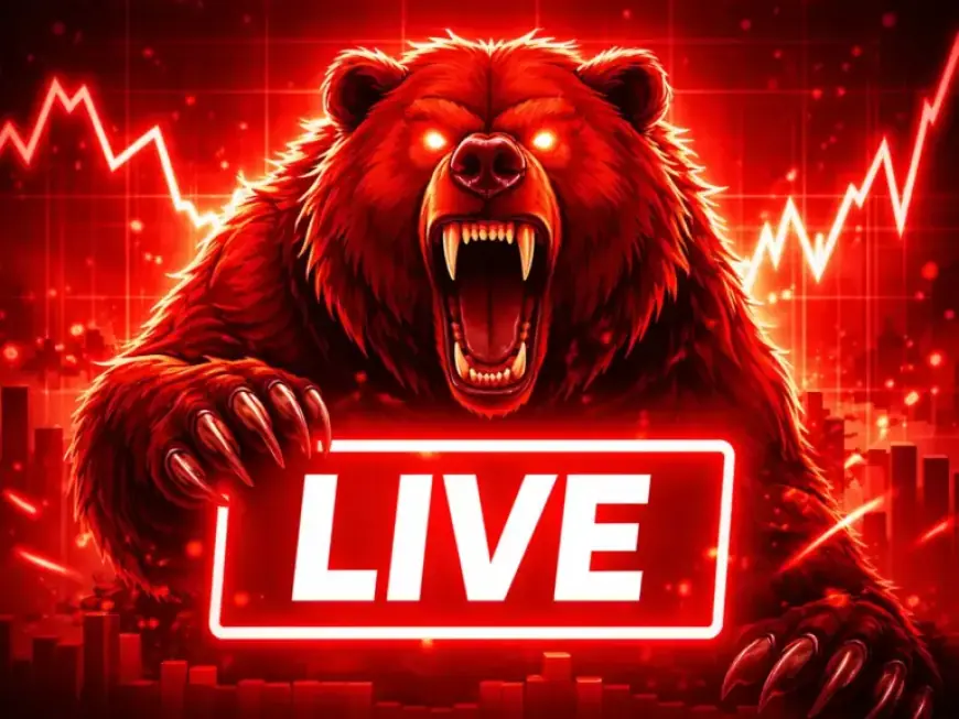 Sensex Plummets 850 Points in Pre-Opening: Live Market Updates