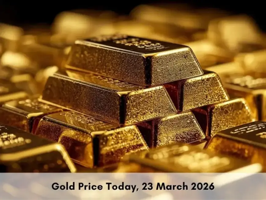 Gold Prices Near $4,489 Amid Strong Dollar; Indian Rates Drop to ₹1.45L