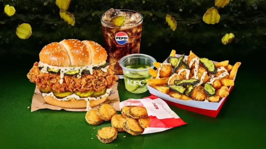 KFC Launches Pickle-Inspired Menu Featuring Pepsi
