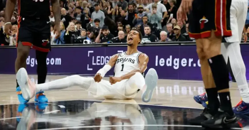 San Antonio Spurs Face Off Against Miami Heat in Basketball Showdown