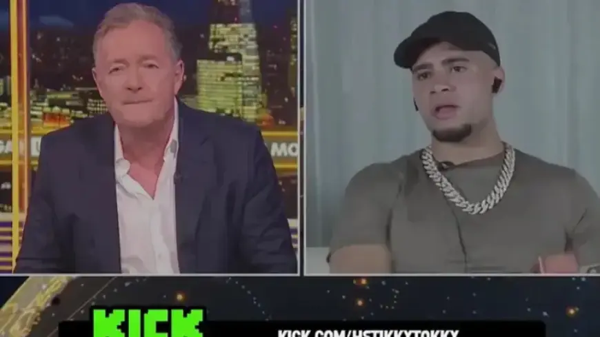 Piers Morgan Storms Out of Fiery Interview with Influencer HSTikkyTokky