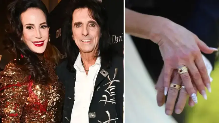 Alice Cooper and Wife Sheryl Renew Vows on 50th Anniversary — First Look