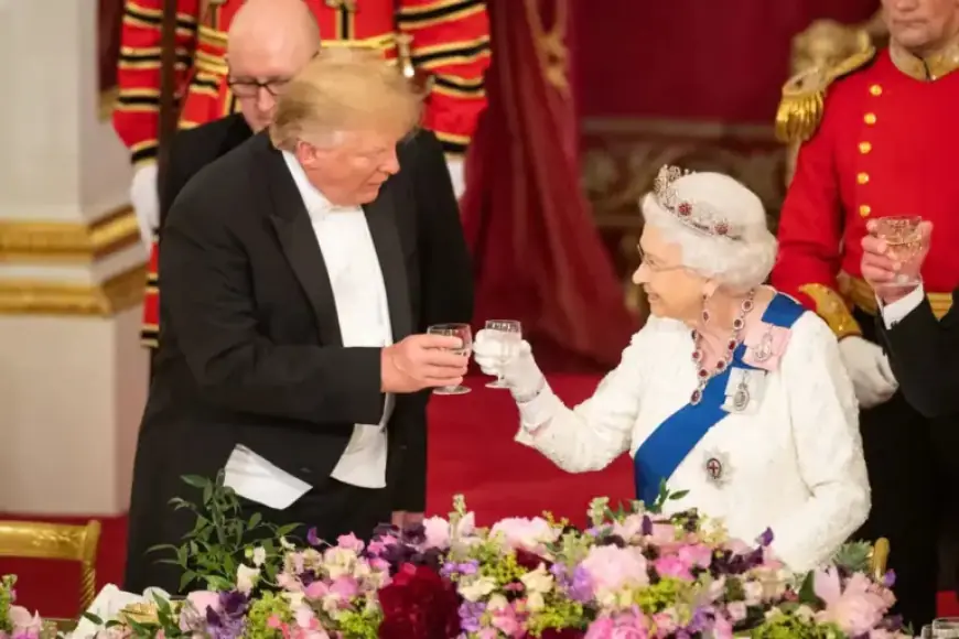 New Book Reveals Trump Pressured Late Queen for Harry and Meghan Gossip