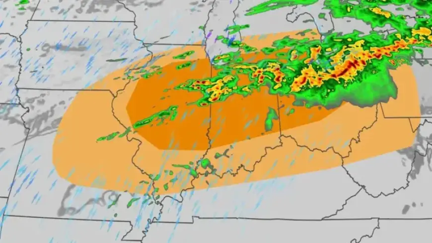 Midwest Faces Severe Thunderstorms with Hail and Tornadoes on Thursday