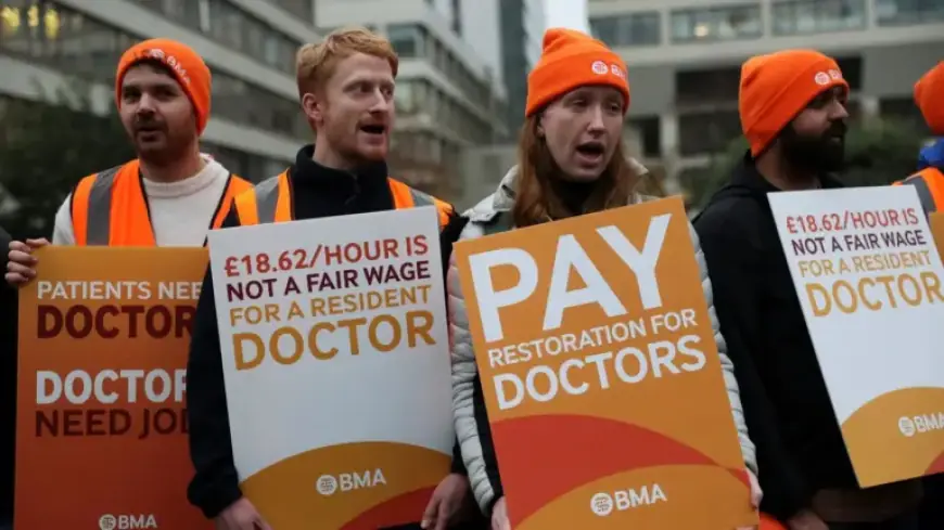 England’s Resident Doctors Announce Six-Day Strike Post-Easter Holiday