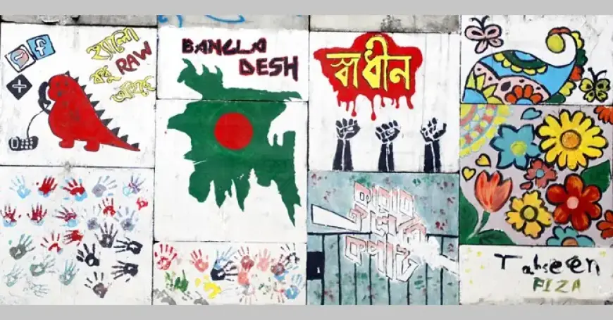 River Overflows, Engulfing Its Banks