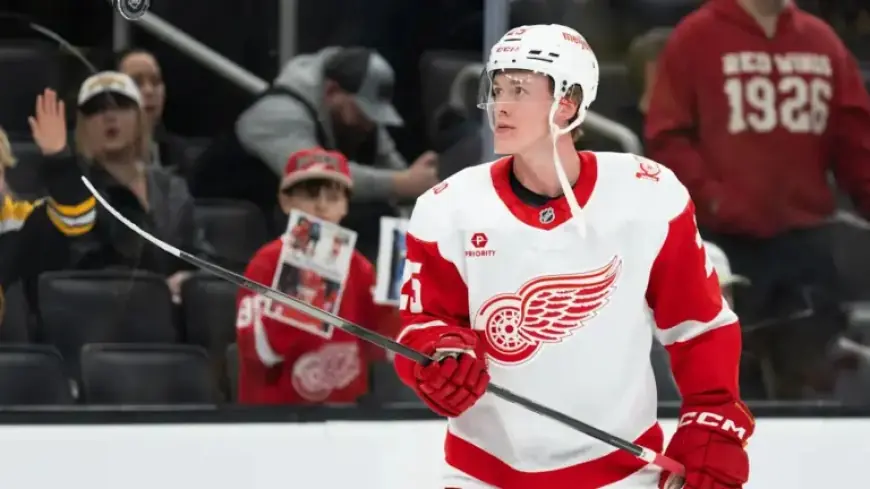 Red Wings Extend Defenseman’s Contract for Two More Years